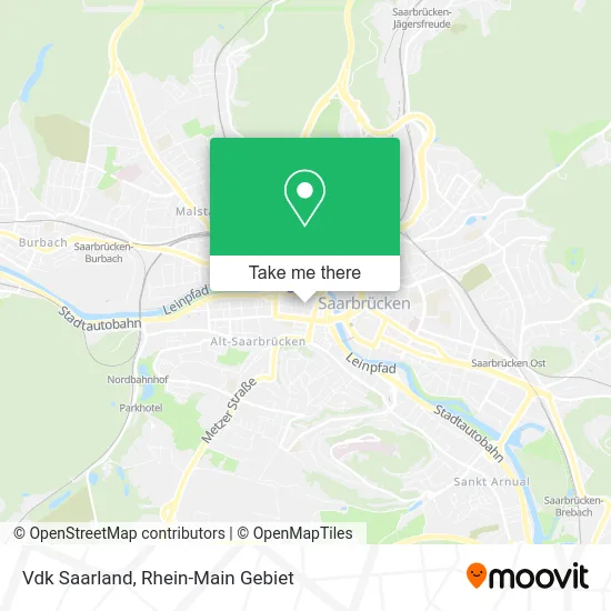 Карта Vdk Saarland