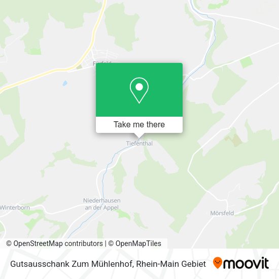 Карта Gutsausschank Zum Mühlenhof