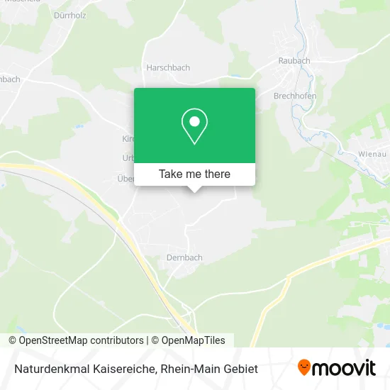 Карта Naturdenkmal Kaisereiche