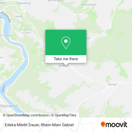 Edeka-Markt Dauer map