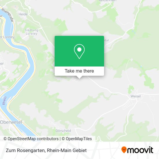 Карта Zum Rosengarten