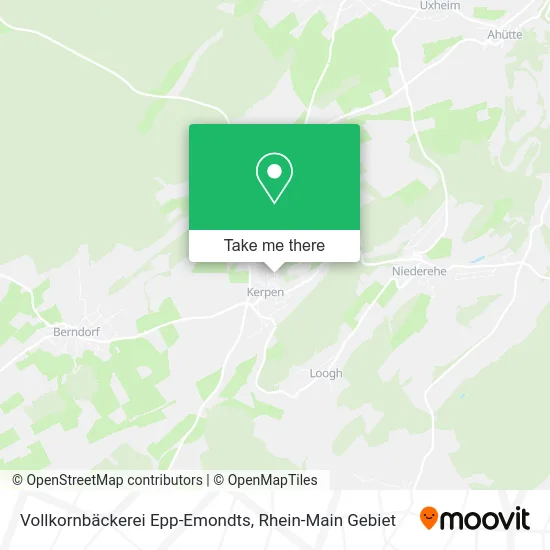 Карта Vollkornbäckerei Epp-Emondts