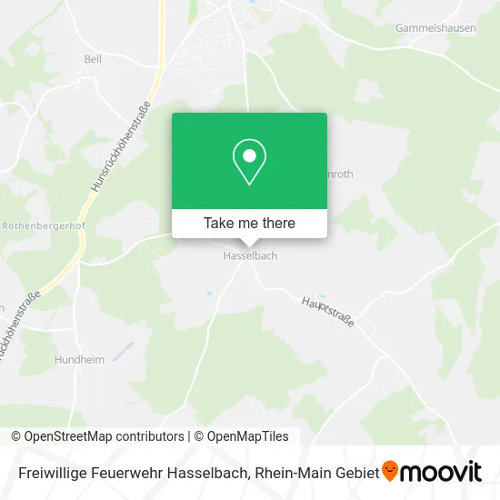 Карта Freiwillige Feuerwehr Hasselbach