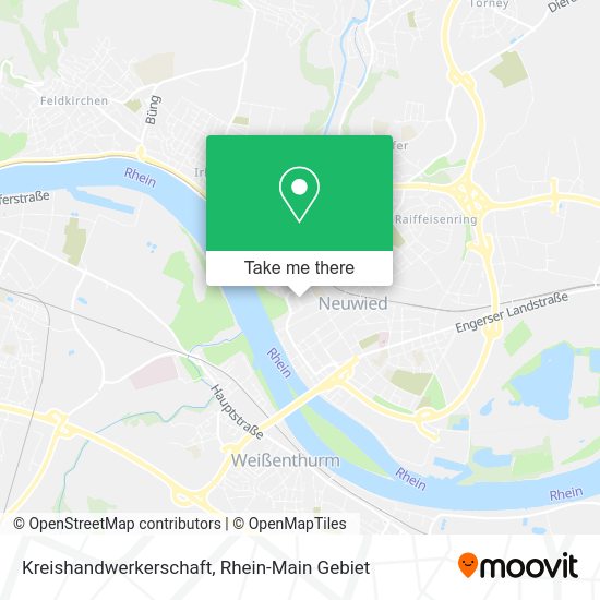 Карта Kreishandwerkerschaft