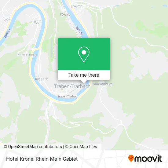 Карта Hotel Krone