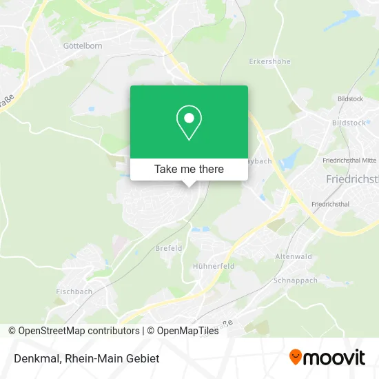 Карта Denkmal