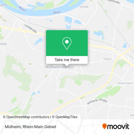 Карта Mülheim