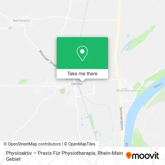 Карта Physioaktiv – Praxis Für Physiotherapie