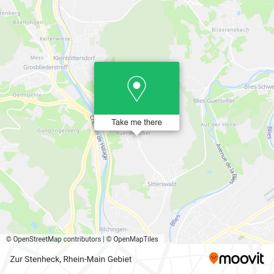 Карта Zur Stenheck
