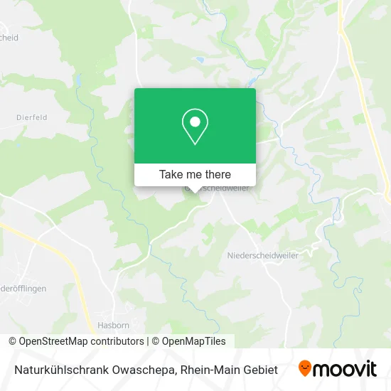 Карта Naturkühlschrank Owaschepa