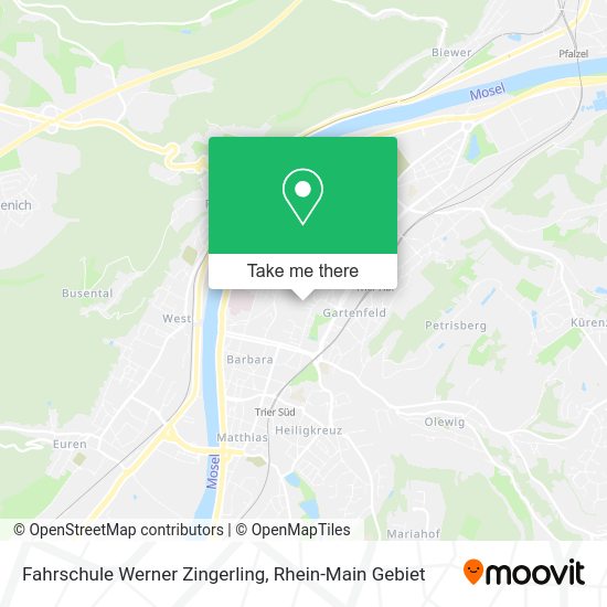 Карта Fahrschule Werner Zingerling