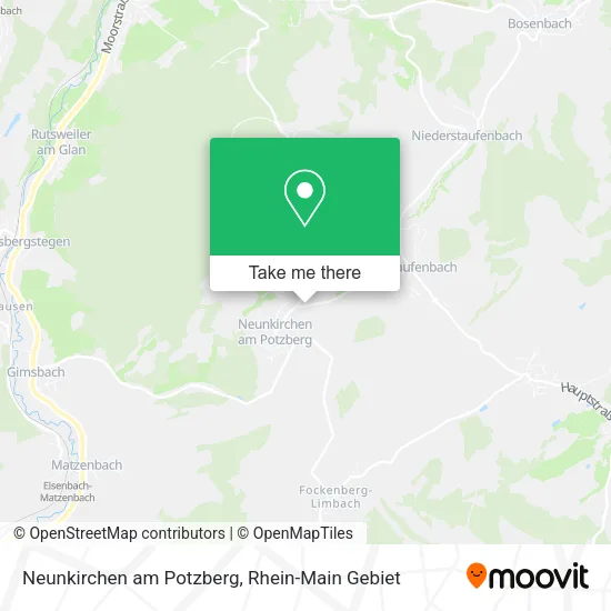 Карта Neunkirchen am Potzberg