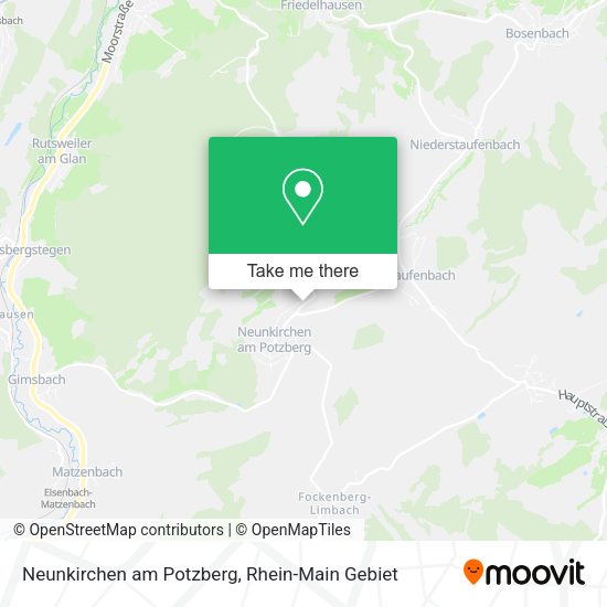 Карта Neunkirchen am Potzberg