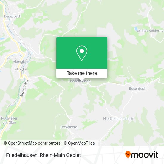Friedelhausen map