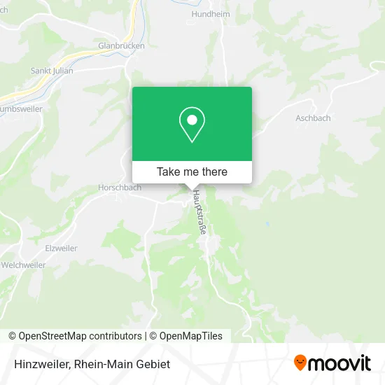 Карта Hinzweiler
