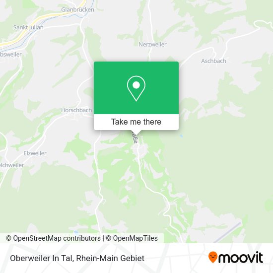 Карта Oberweiler In Tal