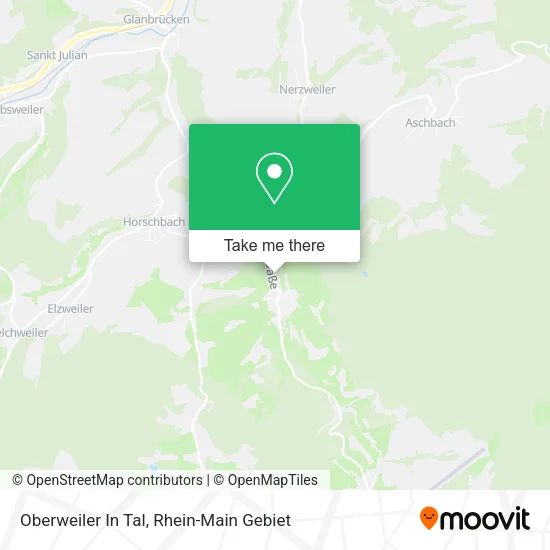 Карта Oberweiler In Tal