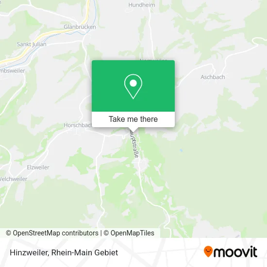 Карта Hinzweiler