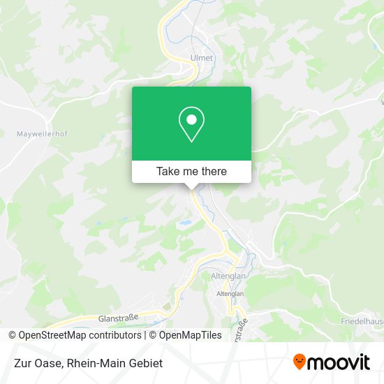 Карта Zur Oase