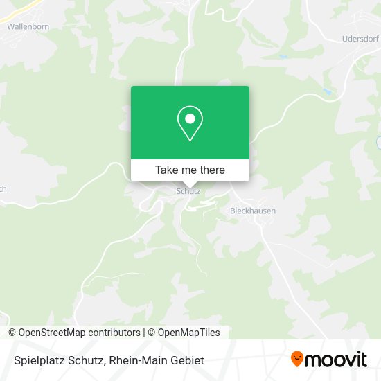 Карта Spielplatz Schutz