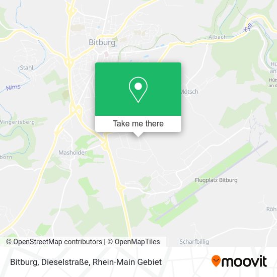 Карта Bitburg, Dieselstraße
