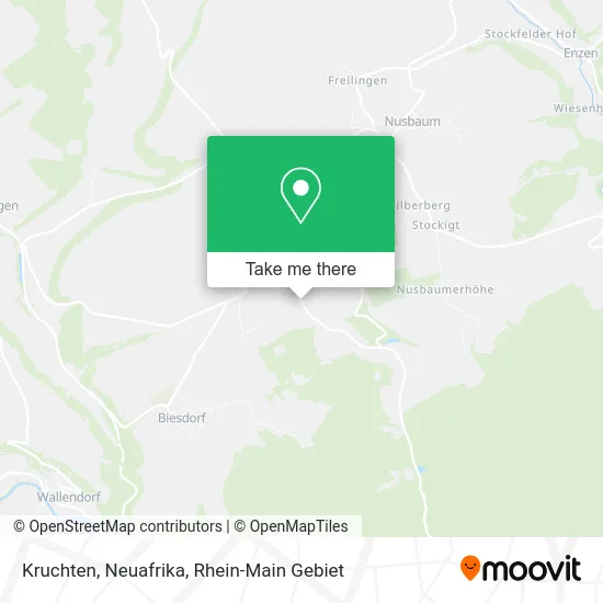 Карта Kruchten, Neuafrika