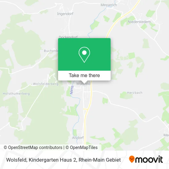 Карта Wolsfeld, Kindergarten Haus 2