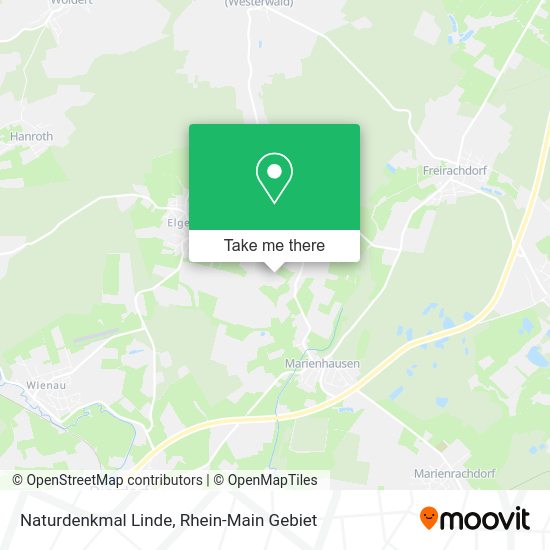 Карта Naturdenkmal Linde