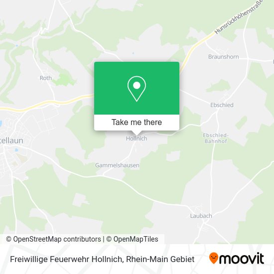 Карта Freiwillige Feuerwehr Hollnich