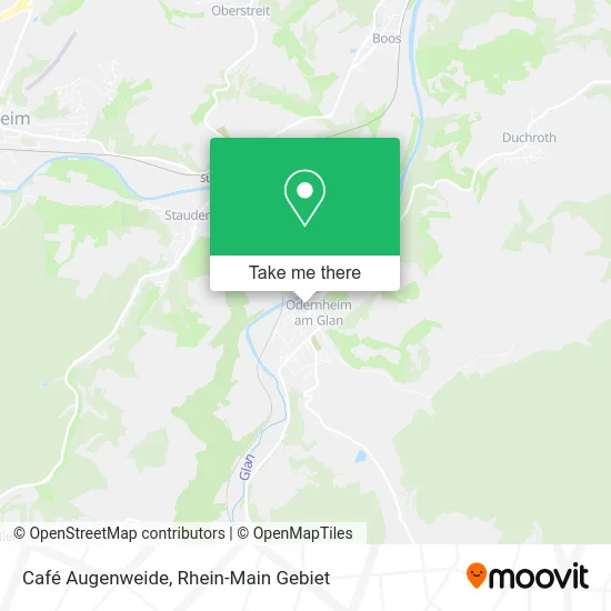 Карта Café Augenweide