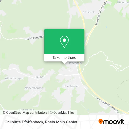 Карта Grillhütte Pfaffenheck