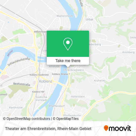 Карта Theater am Ehrenbreitstein