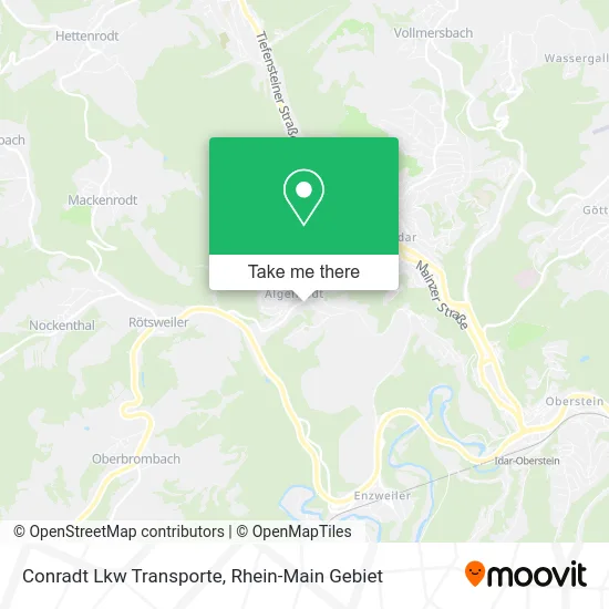 Карта Conradt Lkw Transporte