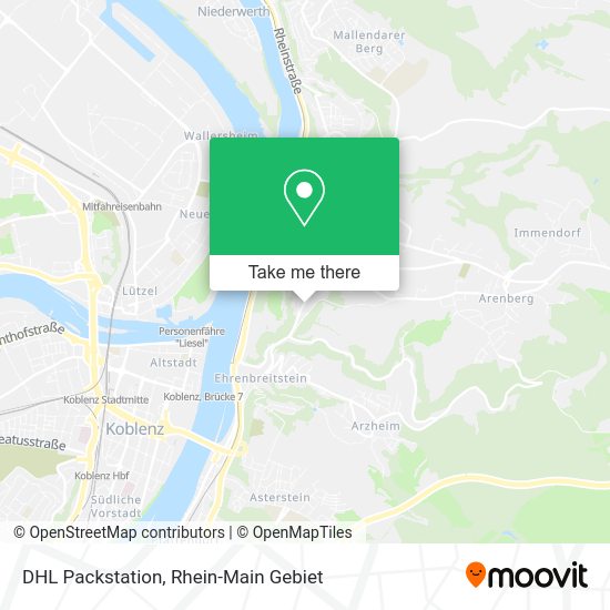 Карта DHL Packstation