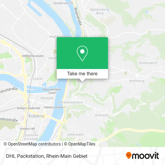 Карта DHL Packstation