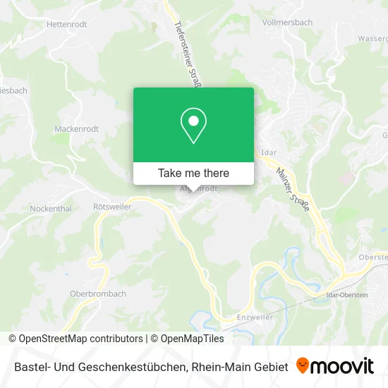 Карта Bastel- Und Geschenkestübchen