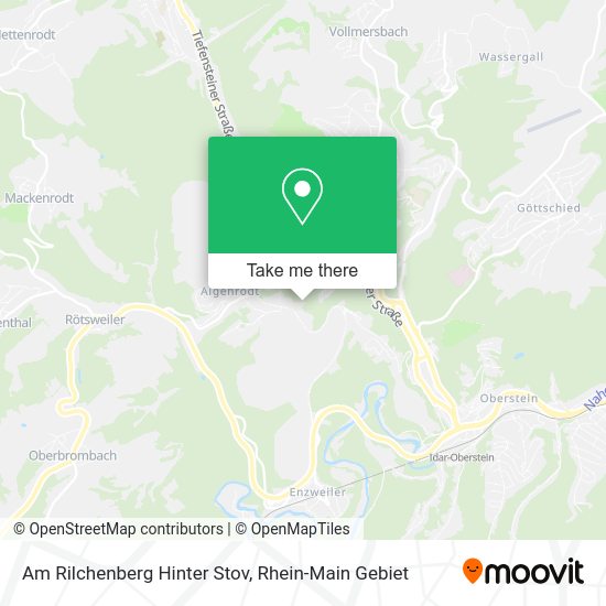 Карта Am Rilchenberg Hinter Stov