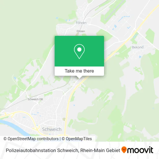 Карта Polizeiautobahnstation Schweich