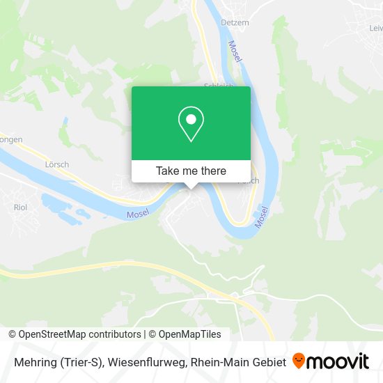 Карта Mehring (Trier-S), Wiesenflurweg
