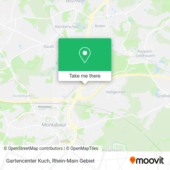 Карта Gartencenter Kuch