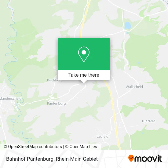 Карта Bahnhof Pantenburg