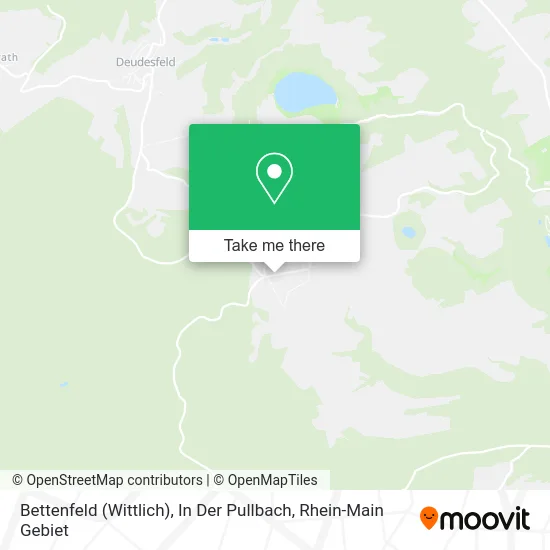 Карта Bettenfeld (Wittlich), In Der Pullbach