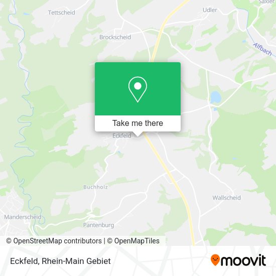 Карта Eckfeld