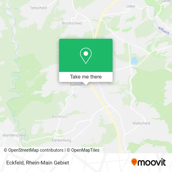 Карта Eckfeld