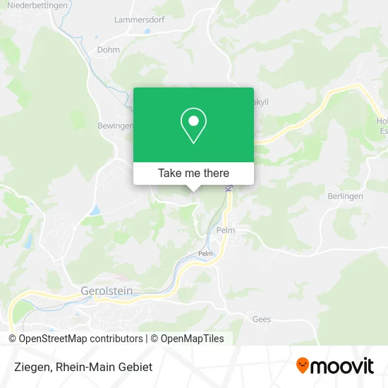 Карта Ziegen