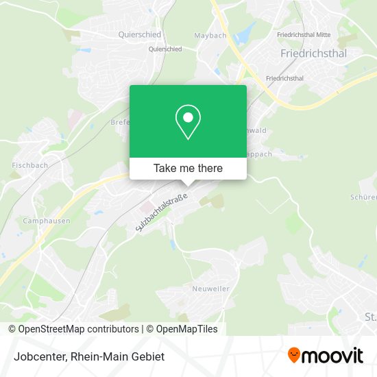 Карта Jobcenter