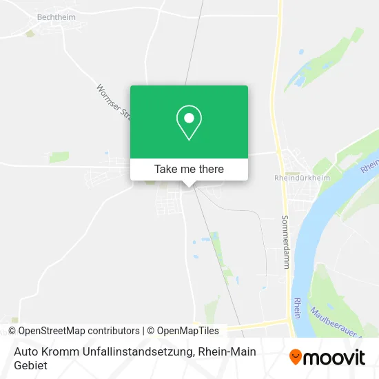 Карта Auto Kromm Unfallinstandsetzung