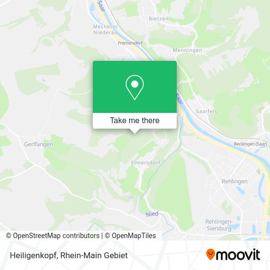 Карта Heiligenkopf