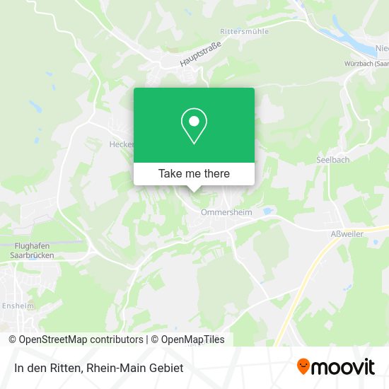 Карта In den Ritten