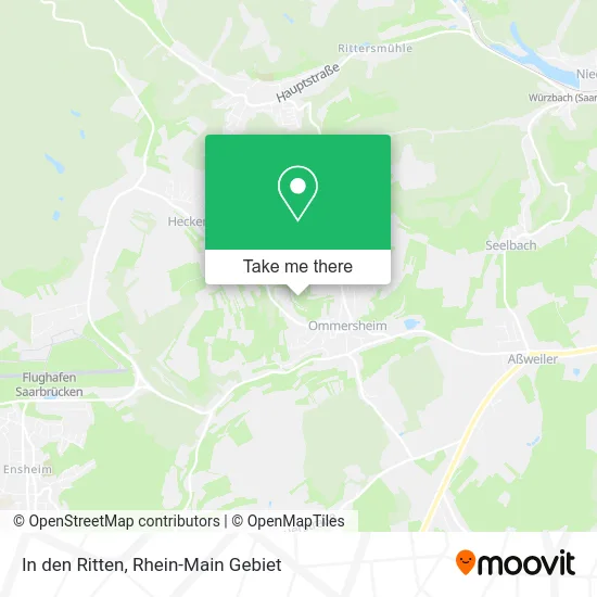 Карта In den Ritten